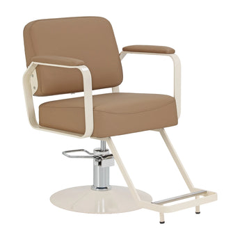 fauteuil de coiffure Omega Aurora clair marron
