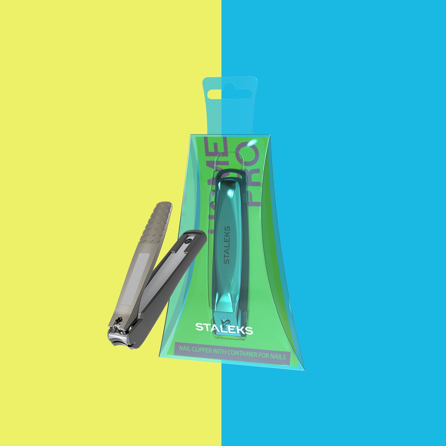 STALEKS HOME PRO Nail nipper with container