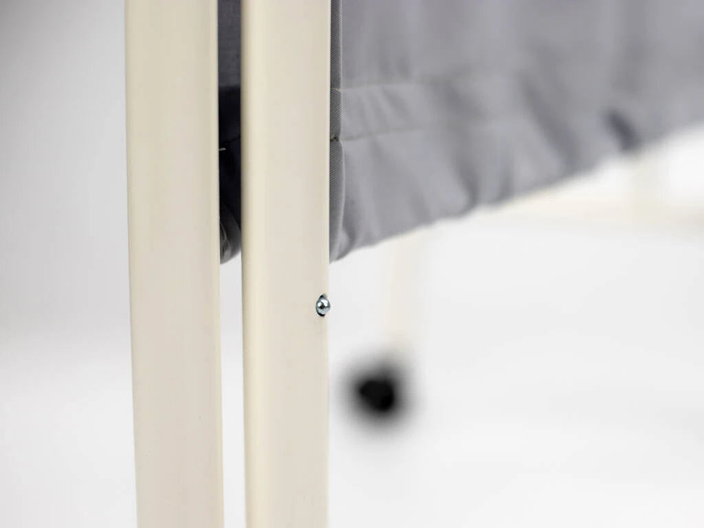 Standard White Modular Screen Curtain Grey