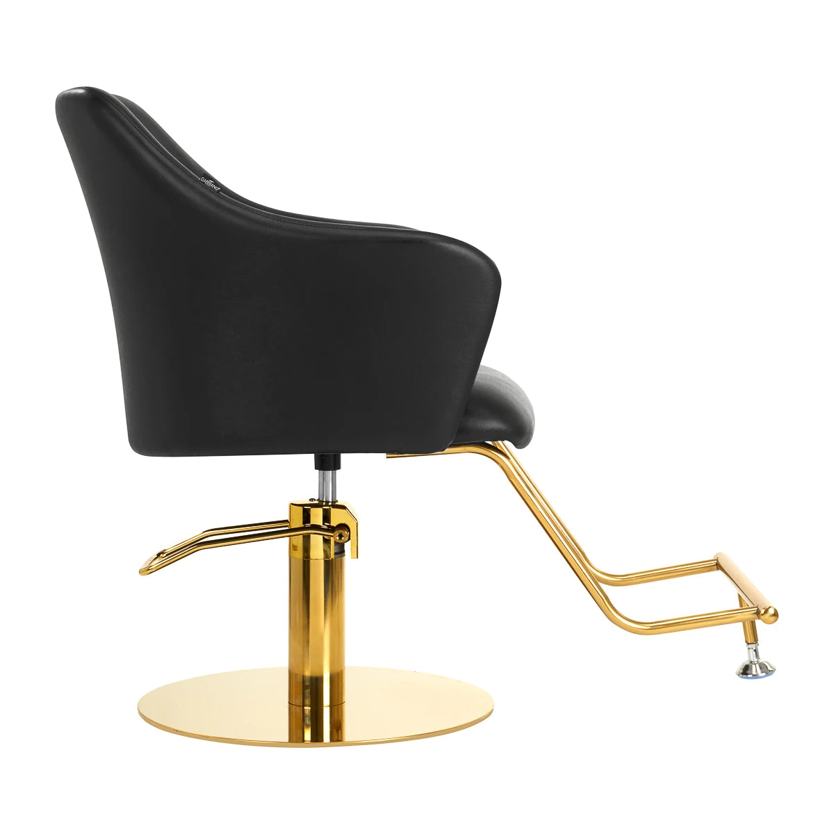 Frisørstol B204G, sort
