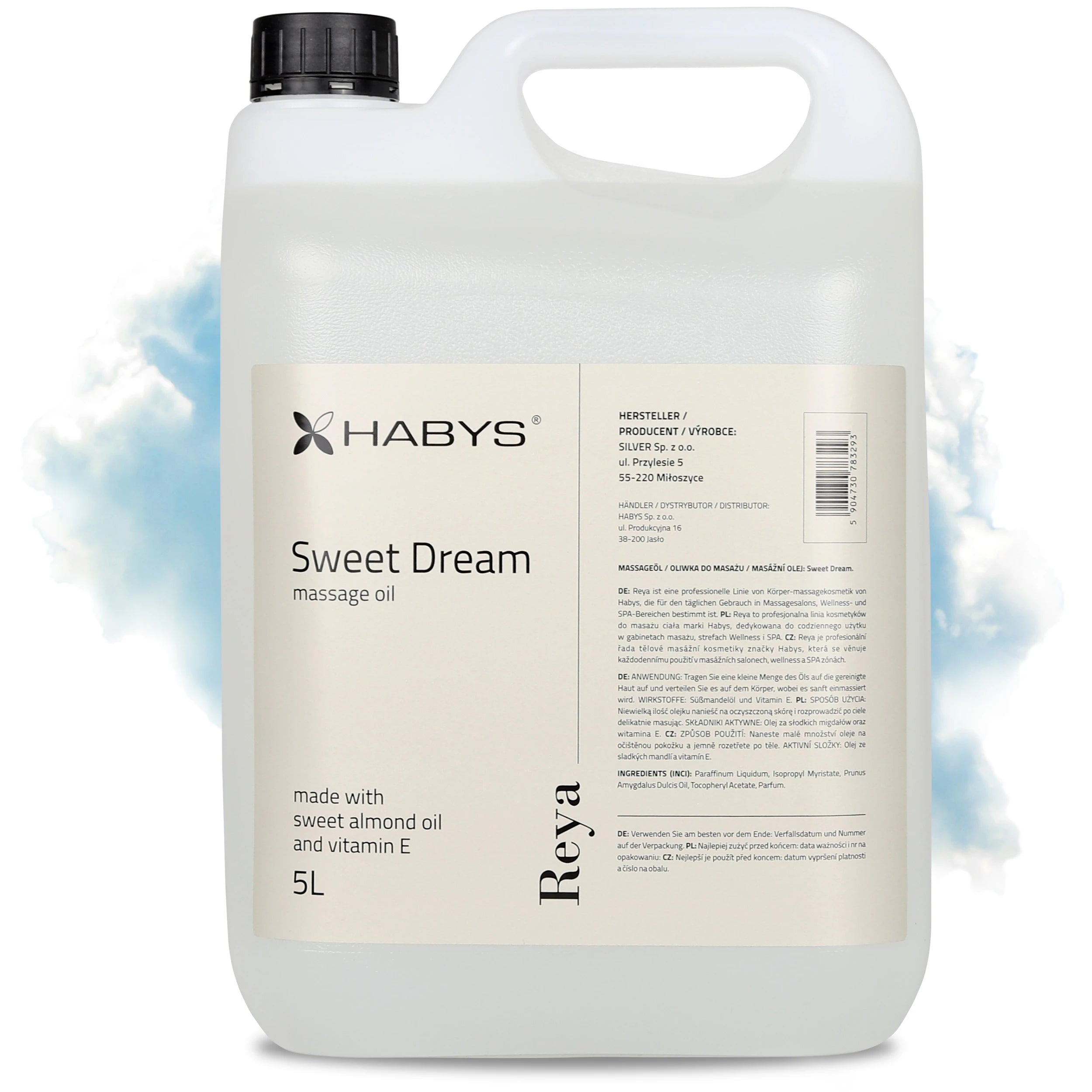 Masážní olej Sweet Dream, 5000 ml