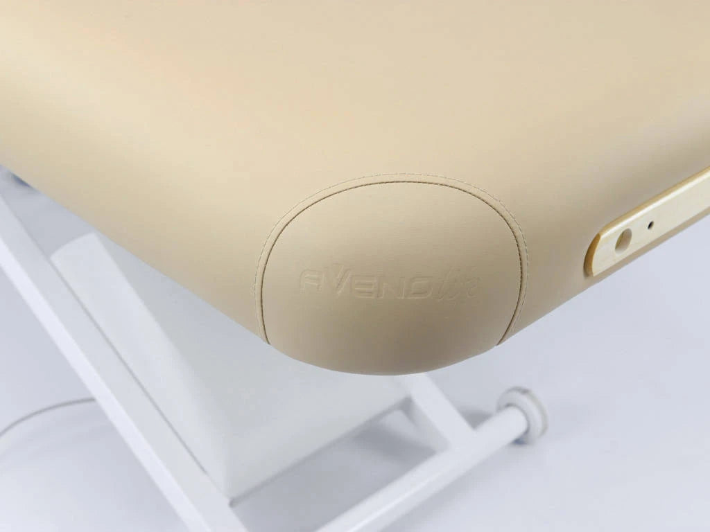 Stacionārs masāžas galds Linea V3 Soft Touch, K607 mokas bēšs