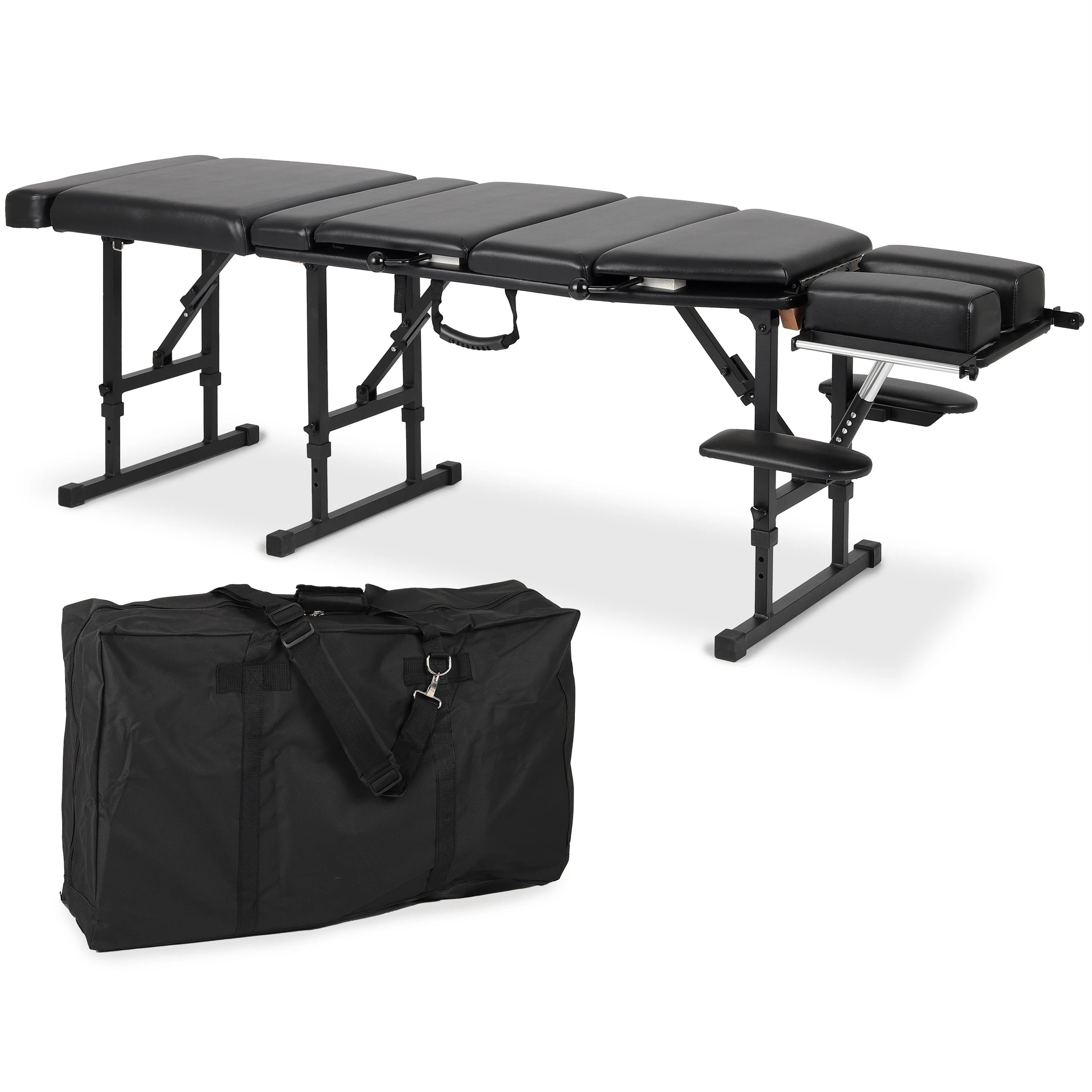 Portable chiropractic table Arena 180 Simply Texture Black