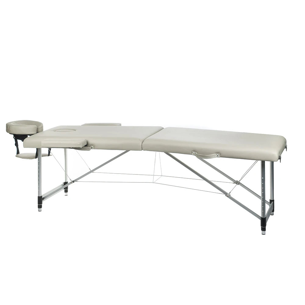 BeautySystem Klappbare Massageliege COMFORT 11, Grau