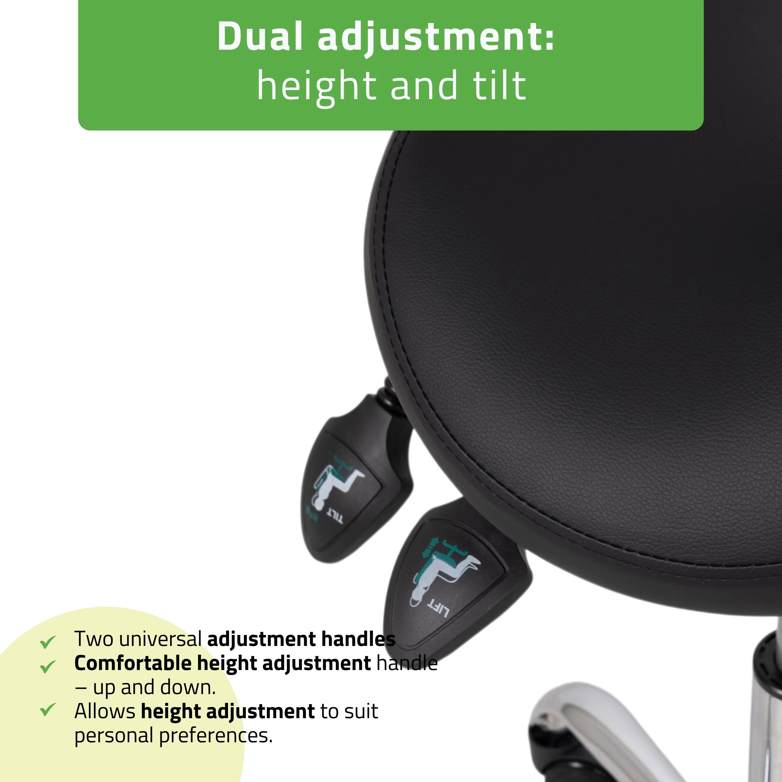 Meistro kėdė Sola Comfy Base K515, juoda