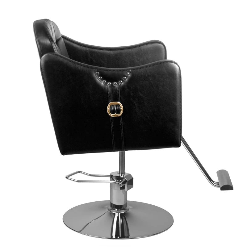 Hairdressing chair Hair system 0-90 black