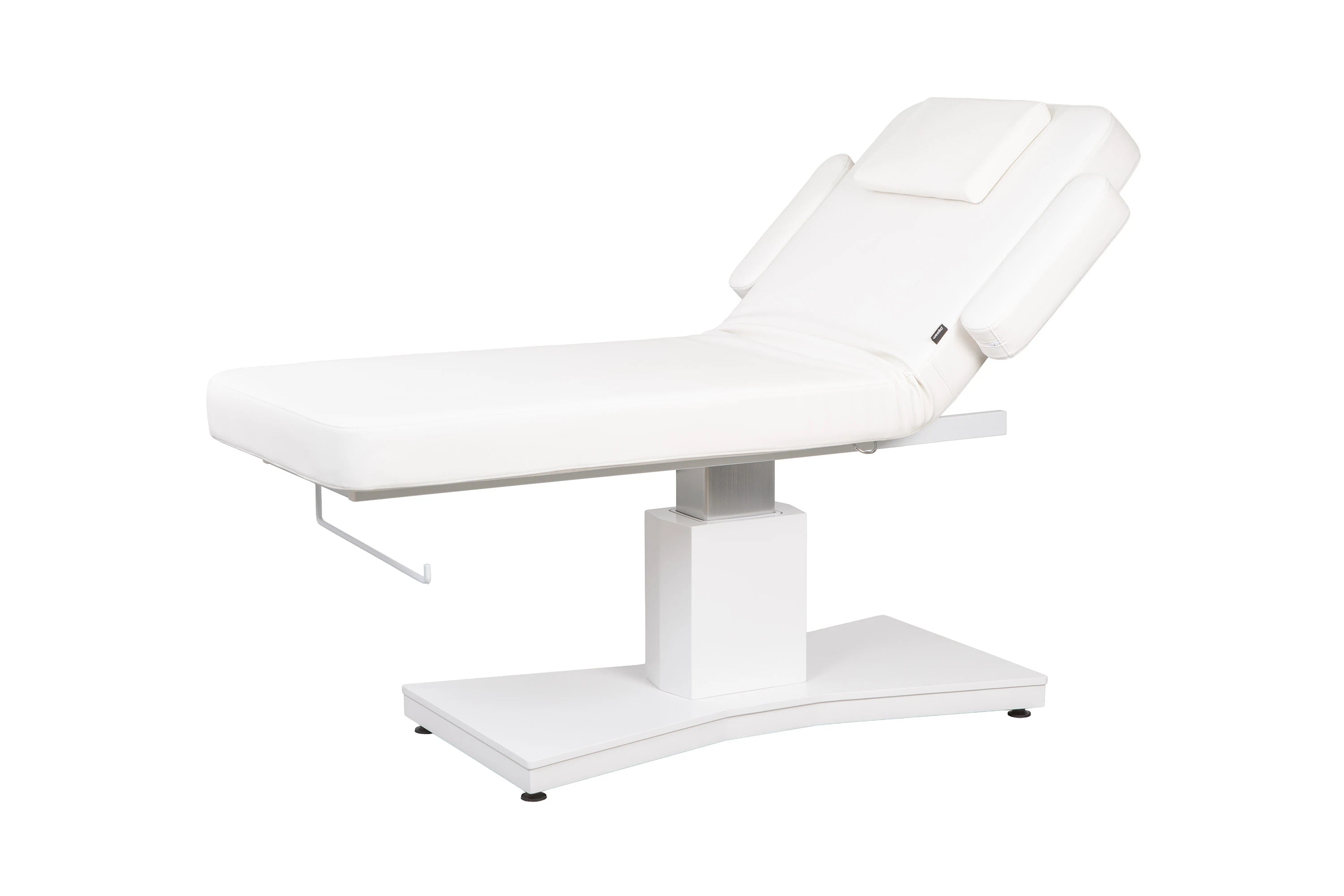 GOID Electric Massage Couch Single Motor White with Light Base