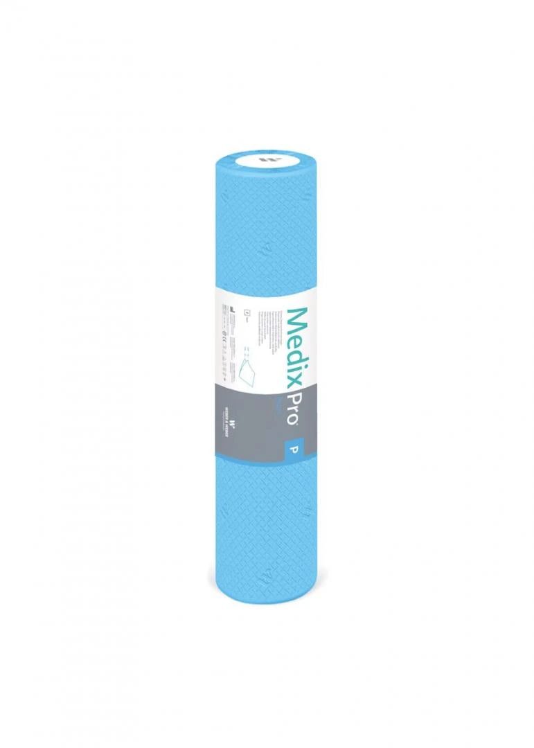 Weber & Weber Wegwerp papieren bedsheet MedixPRO 60cm x 50m, Blauw
