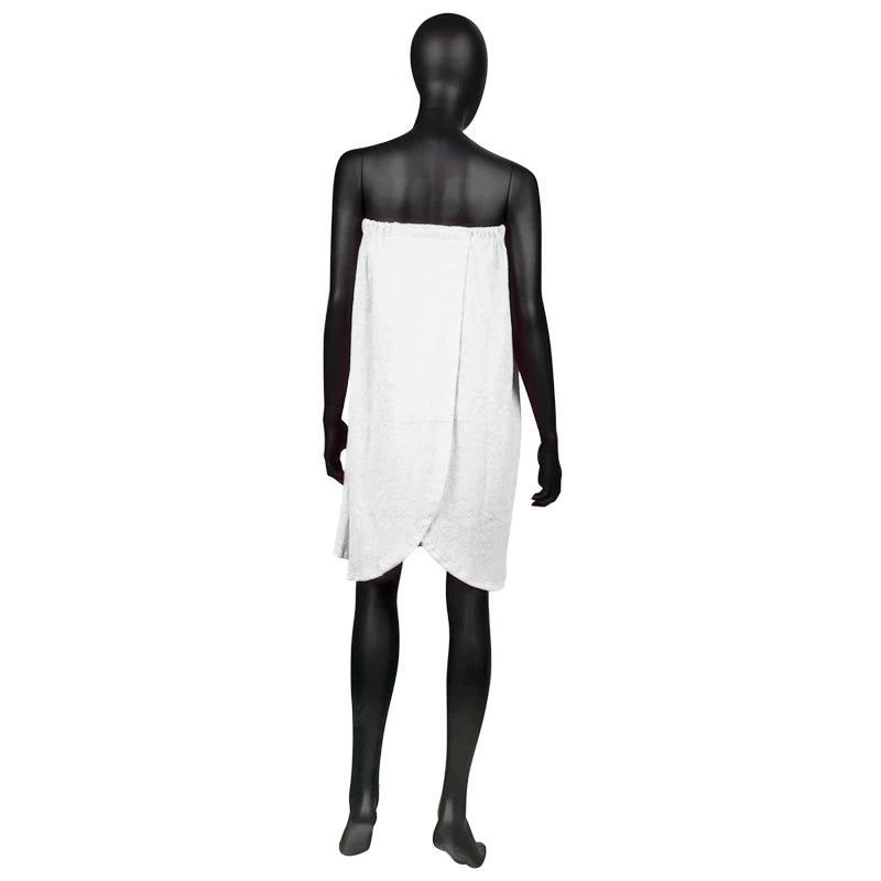 White terry cape No. 1