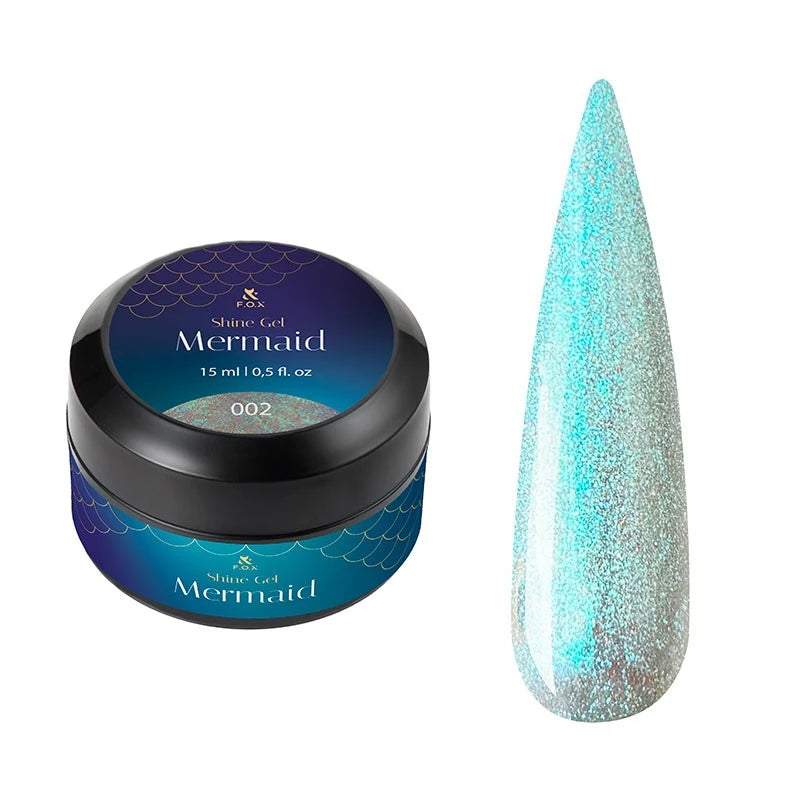 Shine Gel Mermaid 002, 15 ml