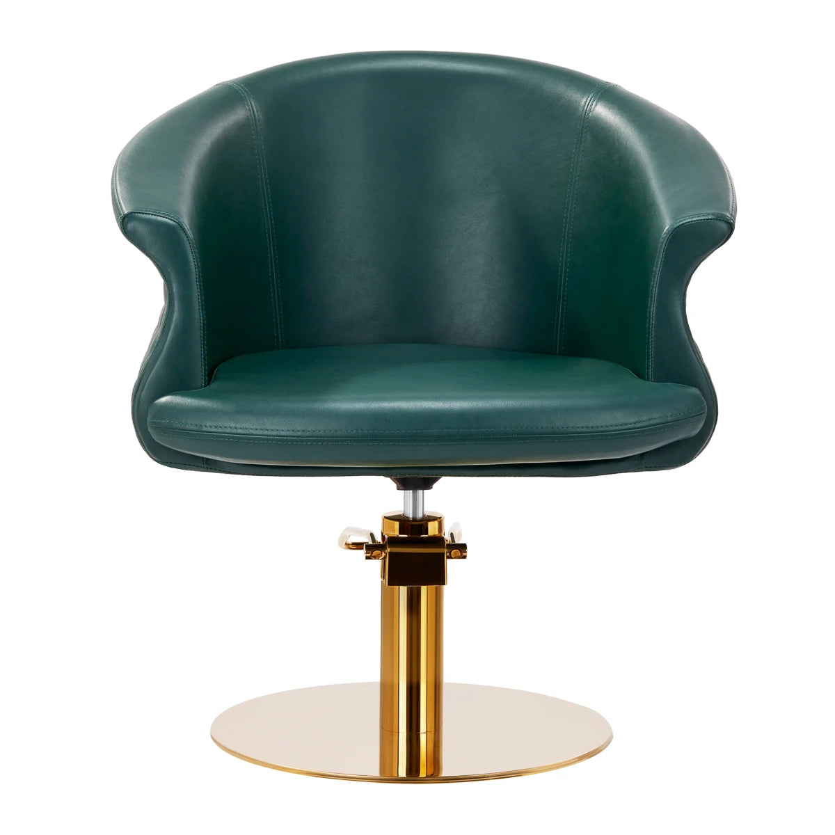 Hairdressing chair Gabbiano Wersal golden-green