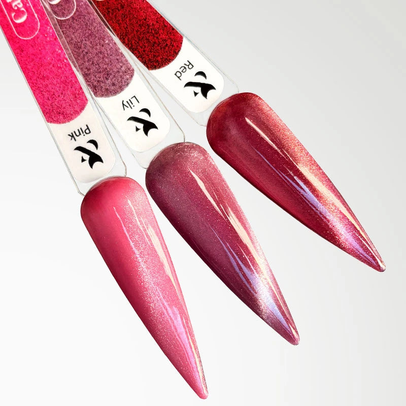 Gel Polish Cat Eye Red, 7 ml