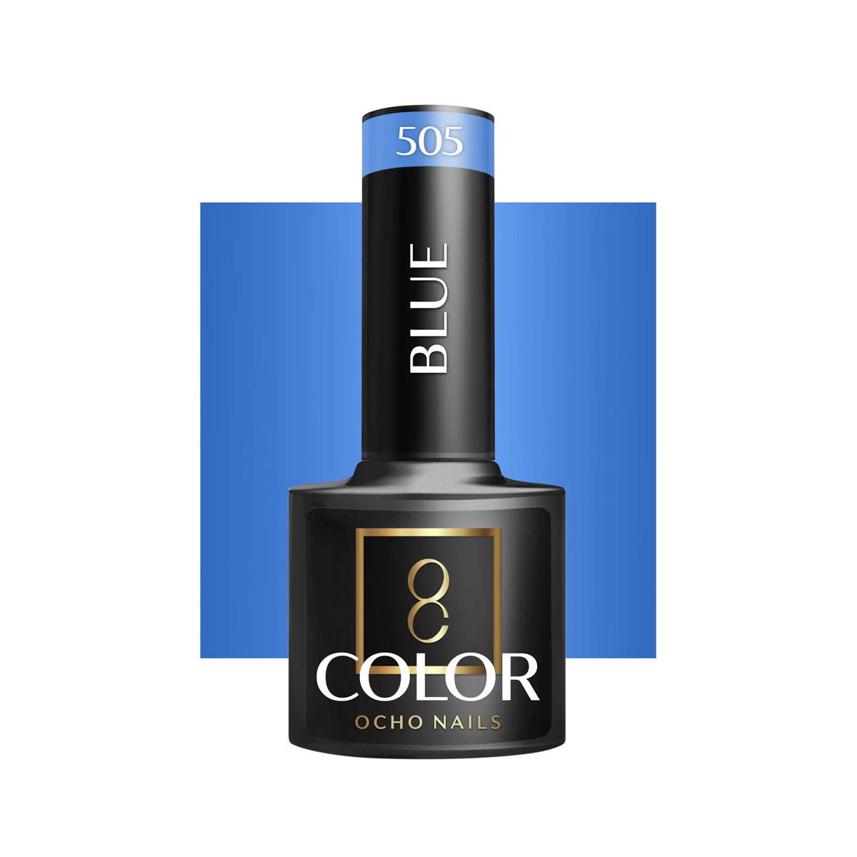 OCHO NAILS hibridinis nagų lakas Blue 505, 5 g