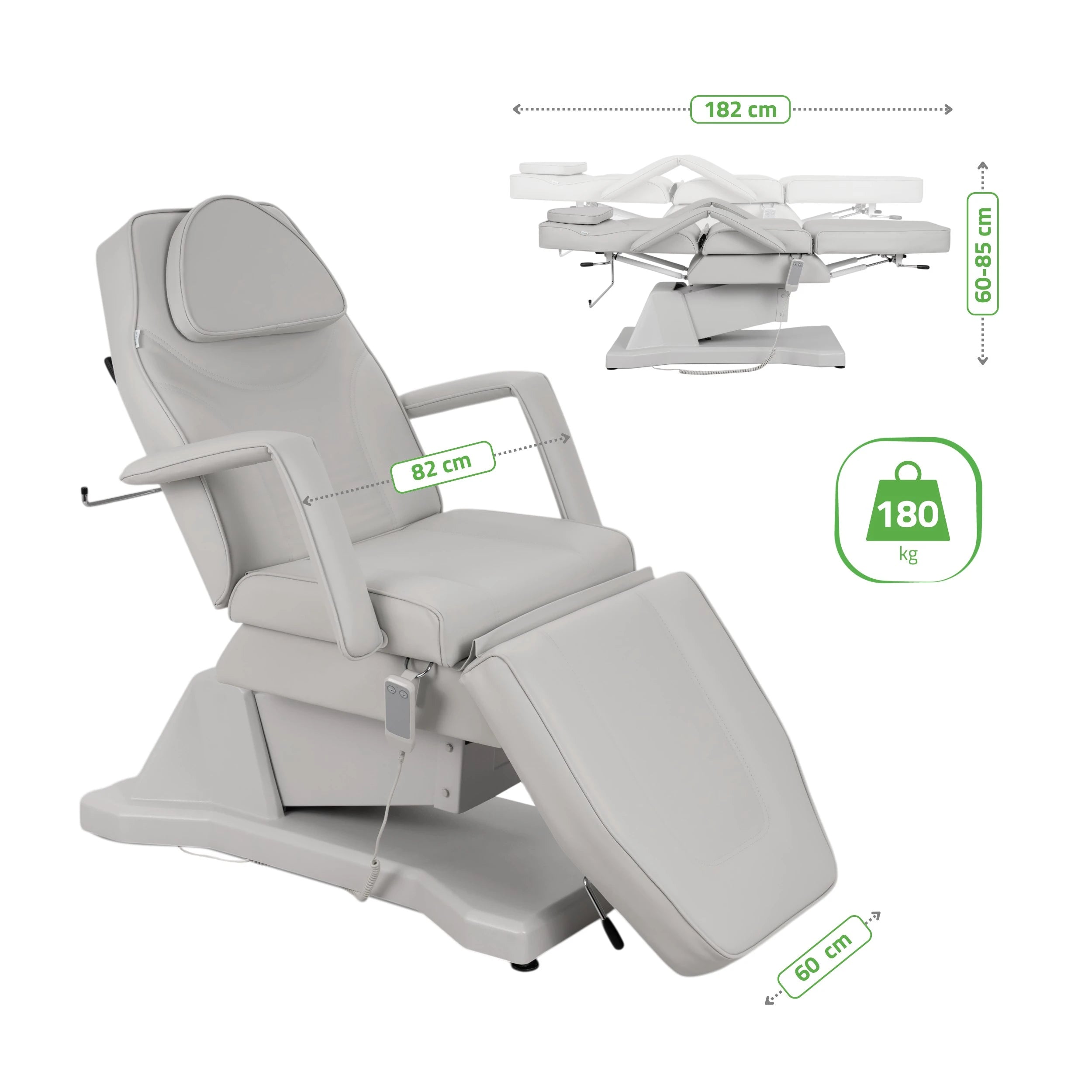 Laris Touch Core K329 Elektrische Kosmetikliege, Grau