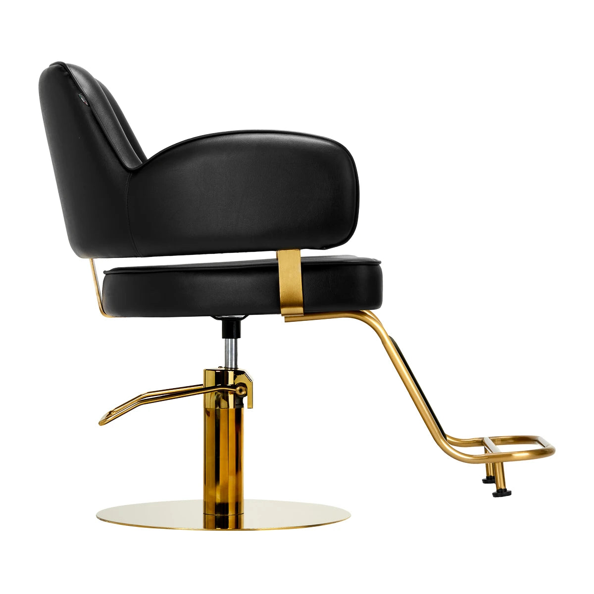 Fauteuil de coiffure Gabbiano Linz or or-noir
