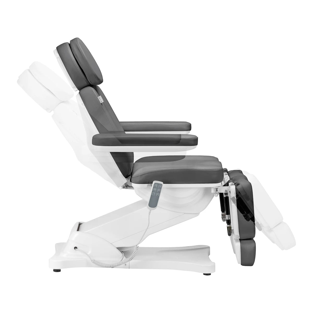 Fauteuil de pédicure SILLON CLASSIC PEDI, 3 moteurs, gris with cradle