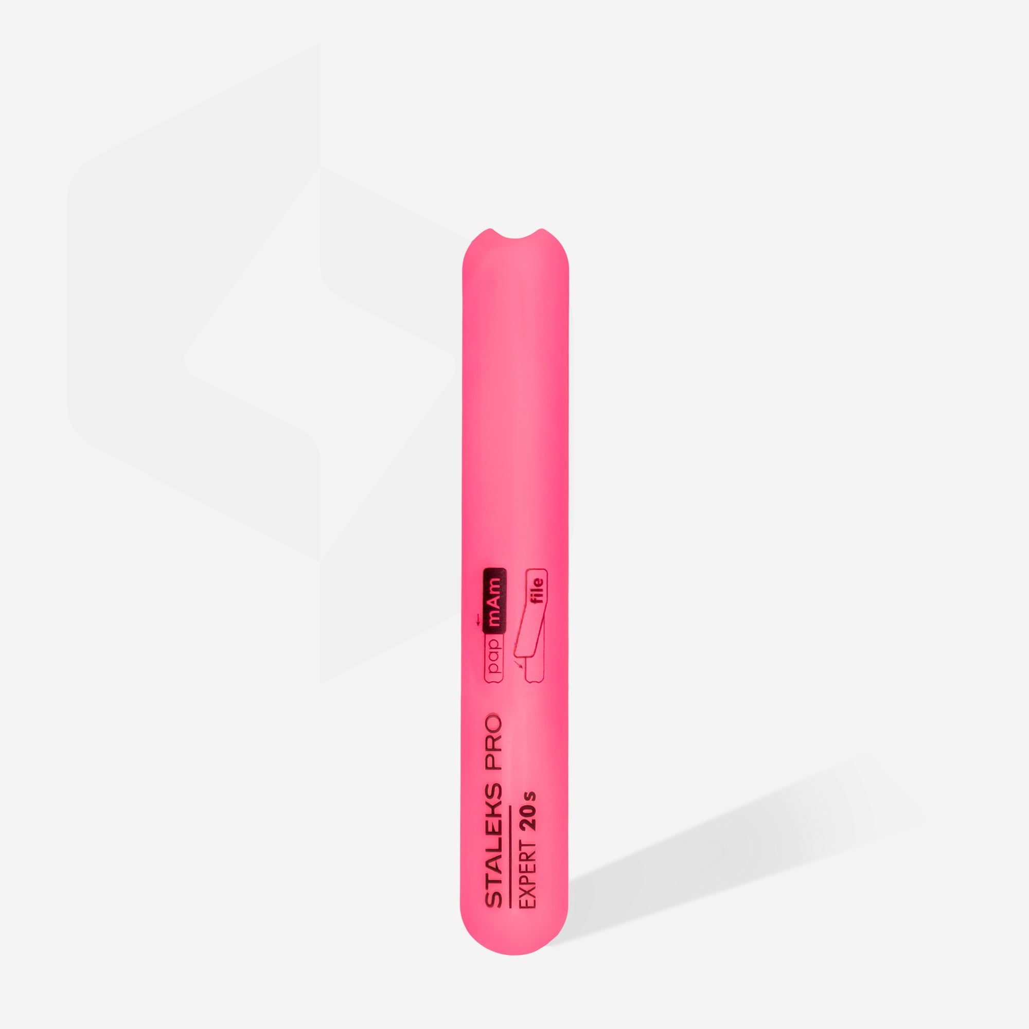 STALEKS EXPERT 20s suora viistetty muovipohja kynsiviiloille (130 mm)