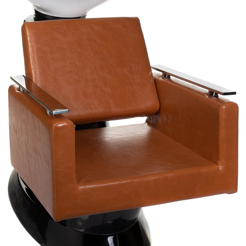 Coiffure backwash  MILO BH-8025, clair marron