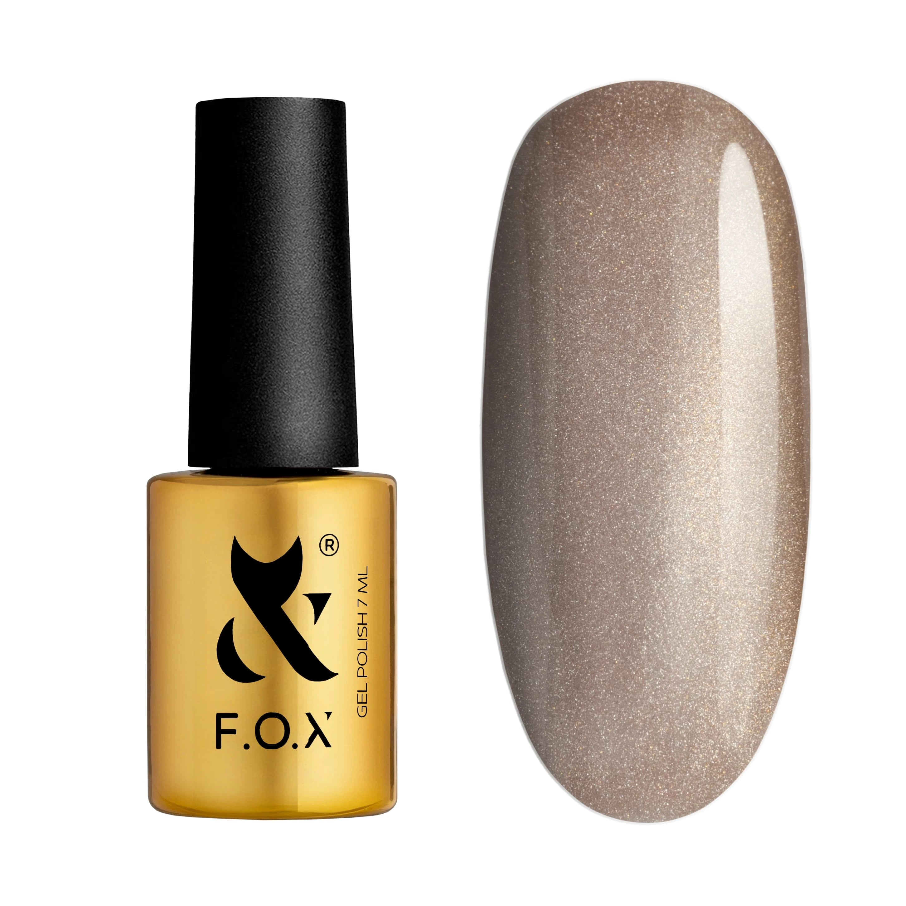 F.O.X Cat Eye hibridinis nagų lakas 003, 7 ml