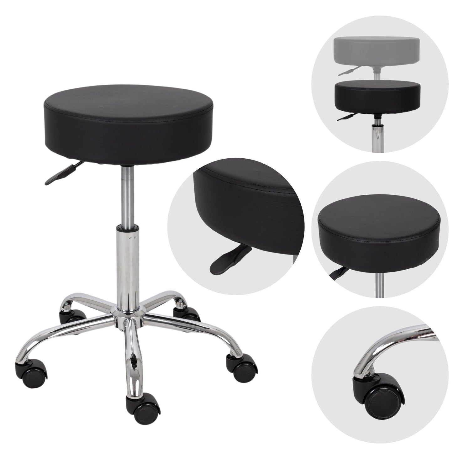 Stool TILA, Comfy Base k515 black