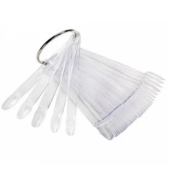 Типсы MENDAL (палетка) 50шт (12,5см) прозрачные