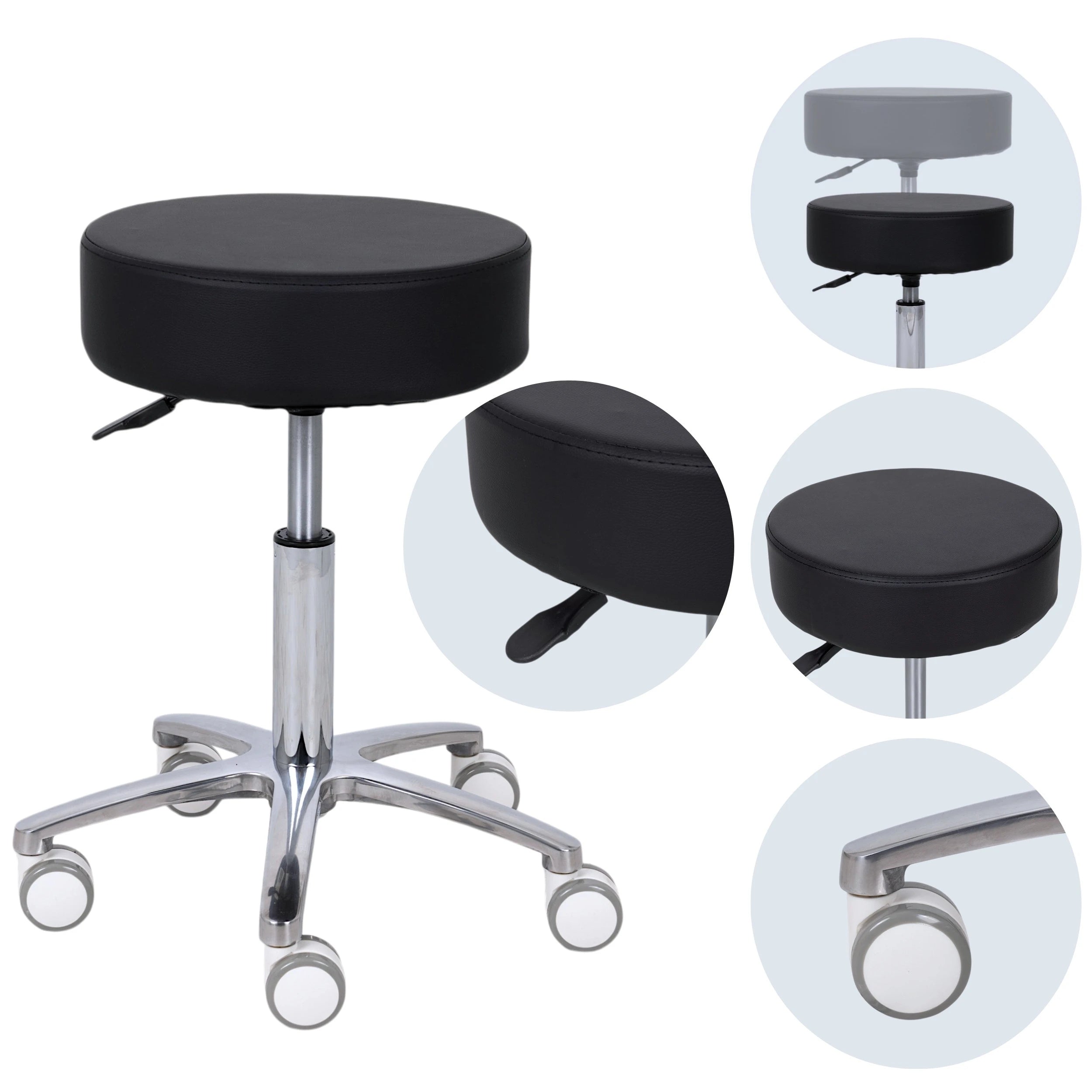 Krēsls Mobi Comfy Base k515, melns