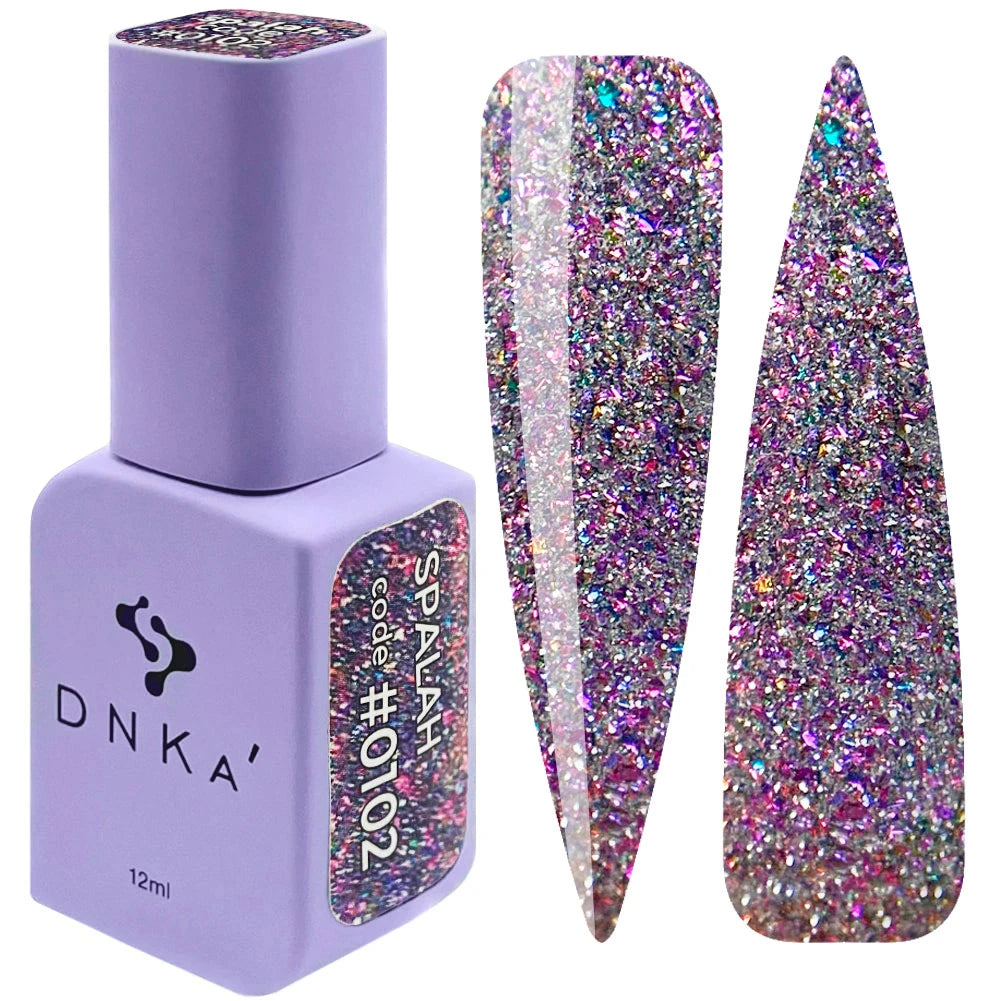 DNKa' Gēla nagu laka Spalah #0102, 12 ml