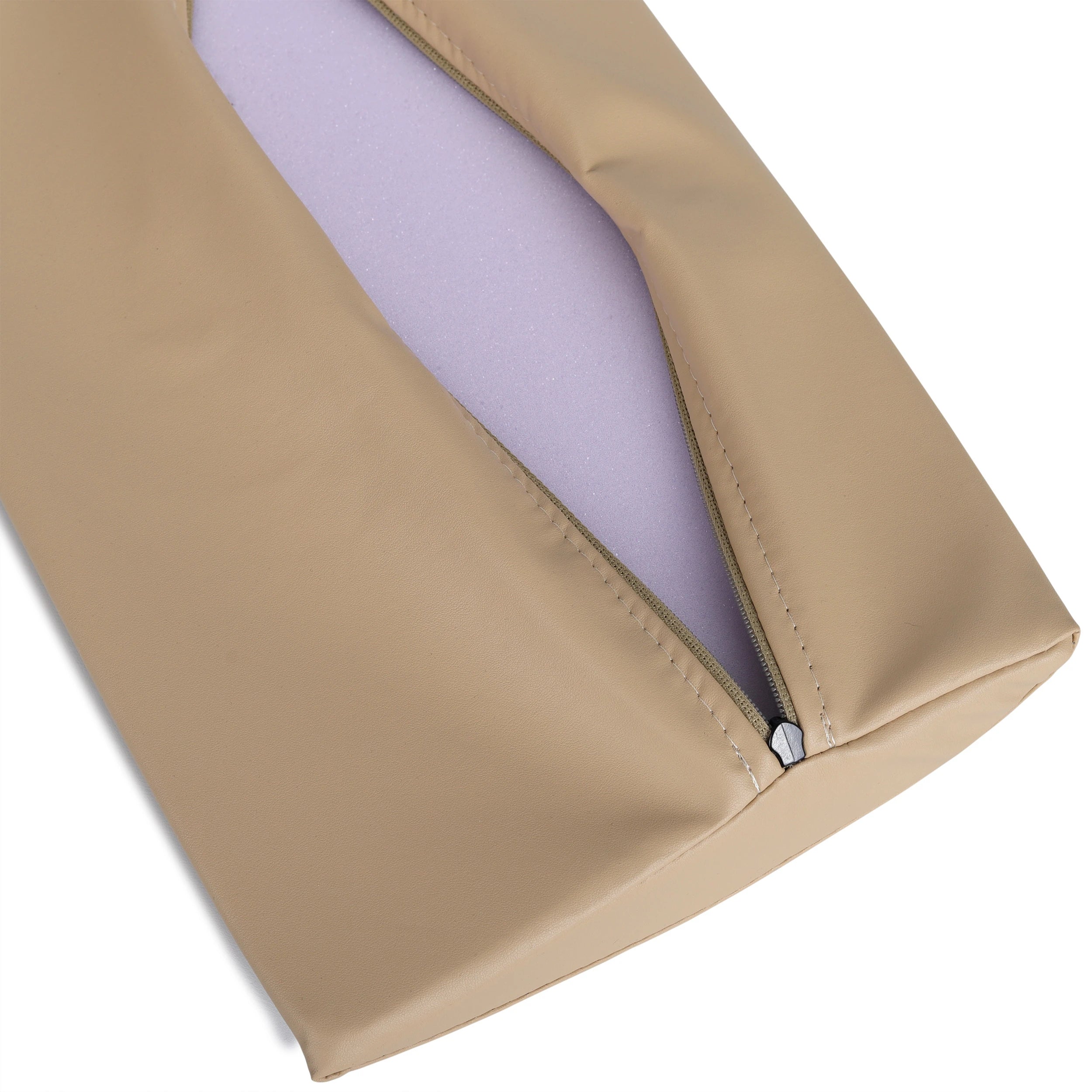 Semi Round Bolster Lumbar 40x25x5 Soft K607 Moco Beige