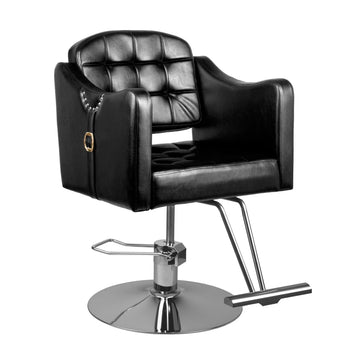 Hair System Kappersstoel 0-90, zwart