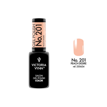 Hybridní lak 201 Peach Desire GP, 8ml