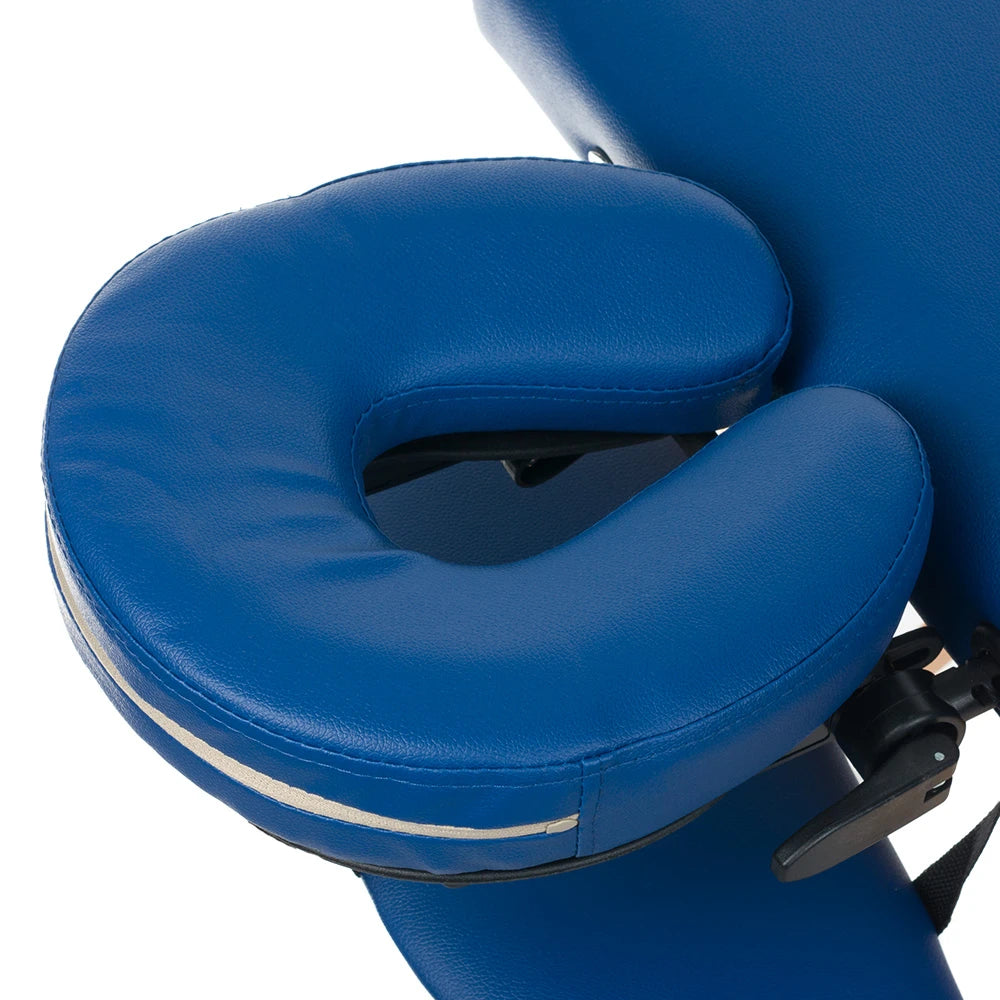 BeautySystem Klappbare Massageliege COMFORT 10, Blau