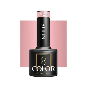 OCHO NAILS hibridinis nagų lakas Nude N04, 5 g