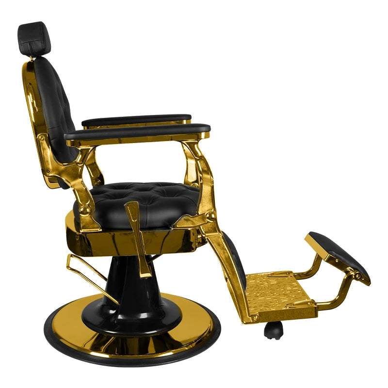Barber Chair Gabbiano giulio gold black