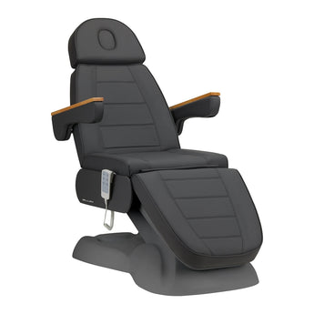Kosmetoloģijas krēsls - kušete SILLON LUX 273b, 3 motori, pelēka