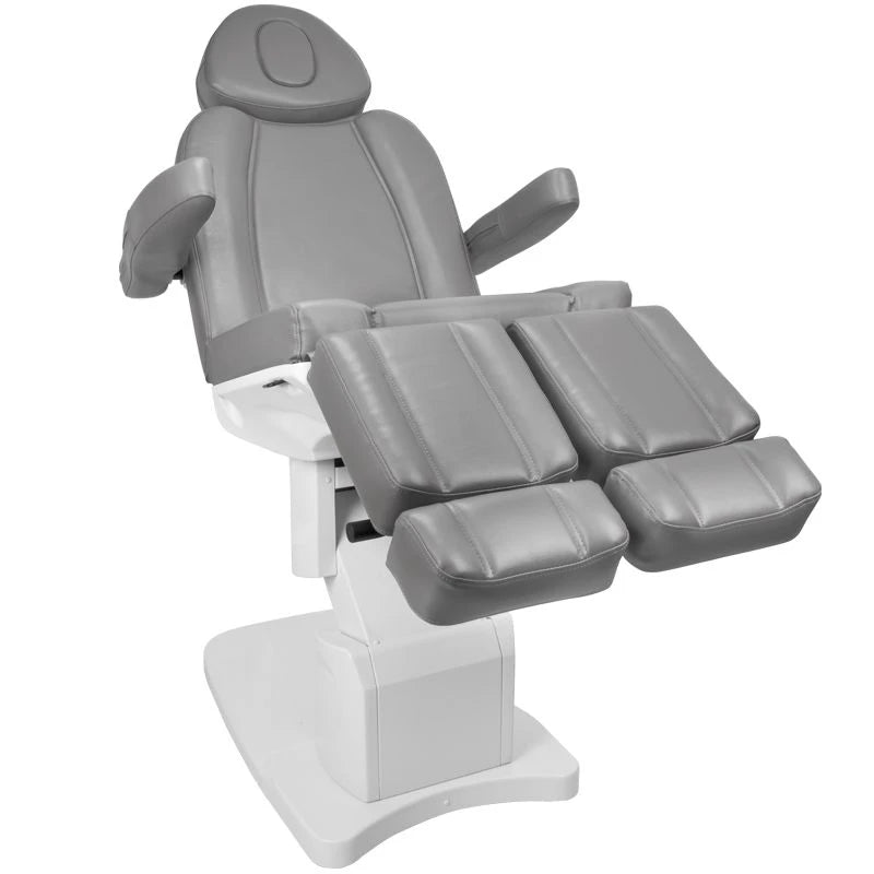 Pedikīra krēsls AZZURRO 708as PEDI, 3 motori, pelēkā