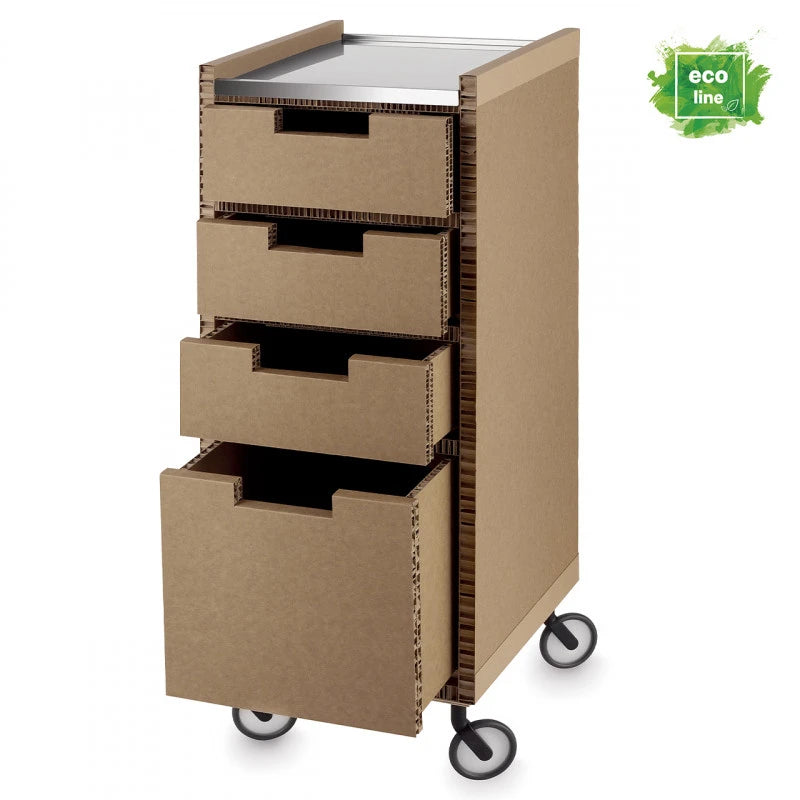 Hairdressing trolley Cartecno