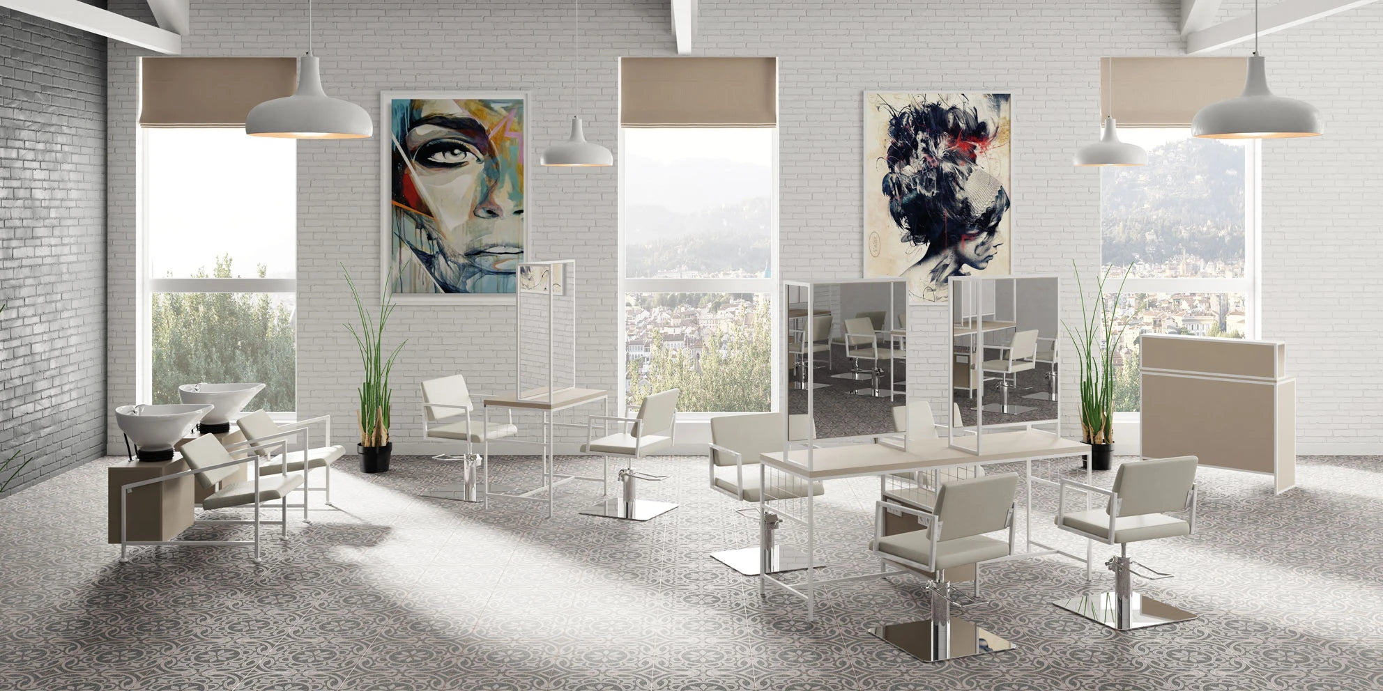 Консоль парикмахерская LOFT I