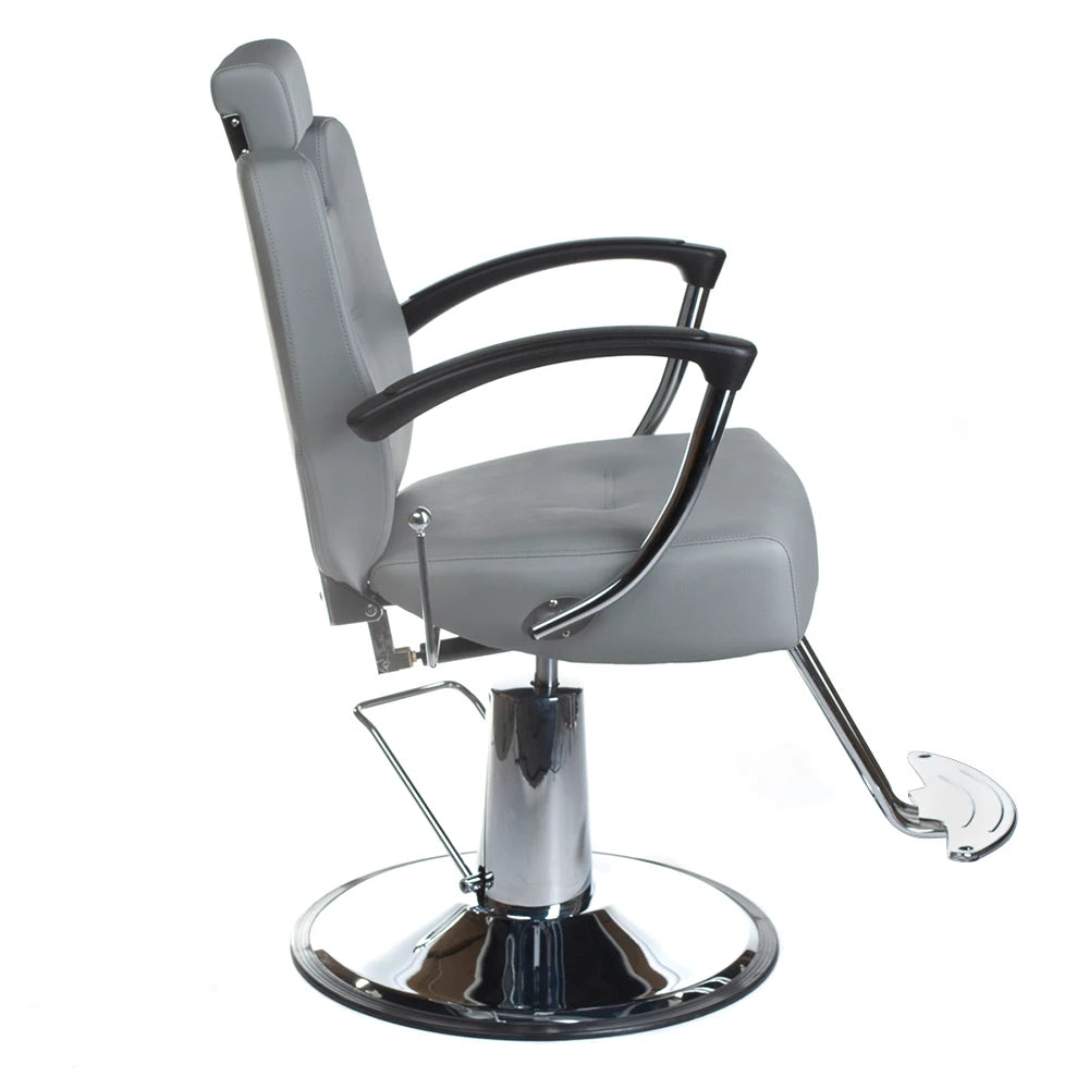 Barberstuhl HEKTOR BH-3208, hellgrau