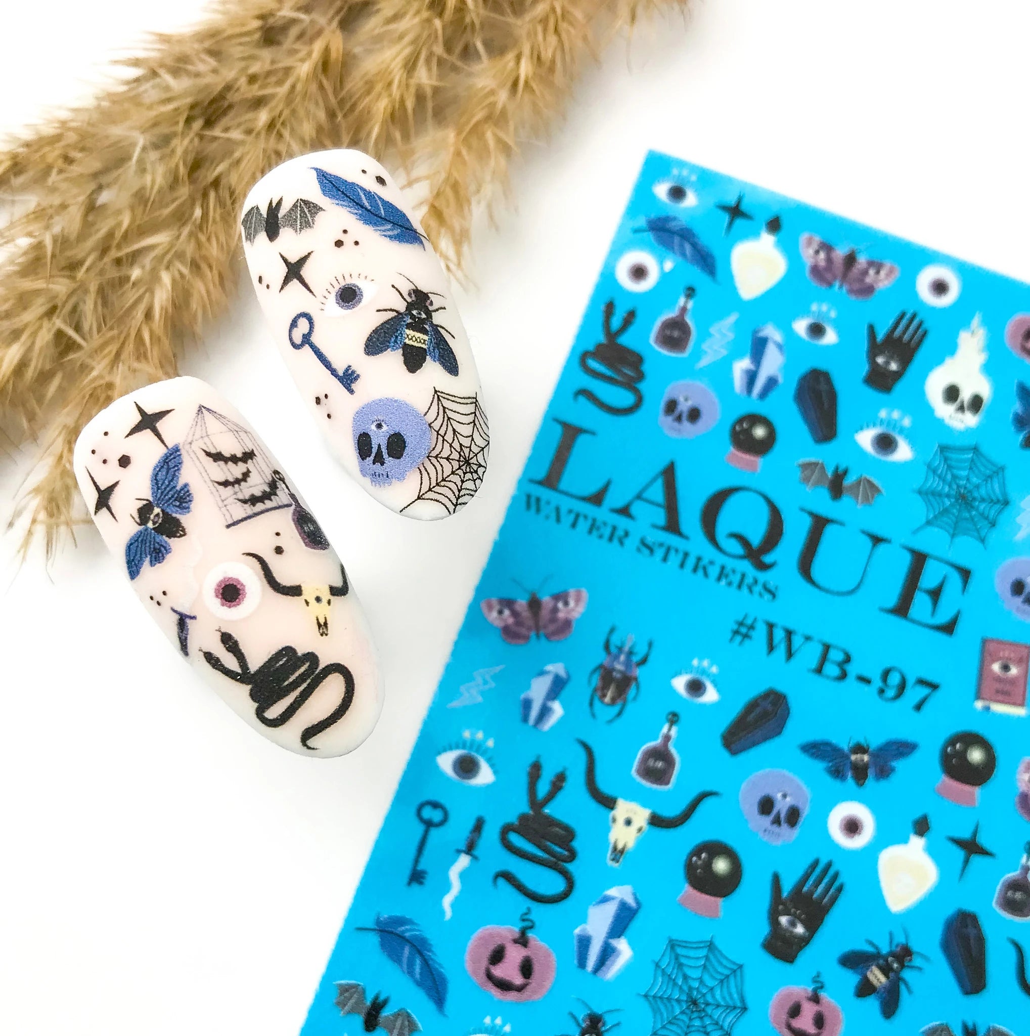 Nail art slaideri #WB-97