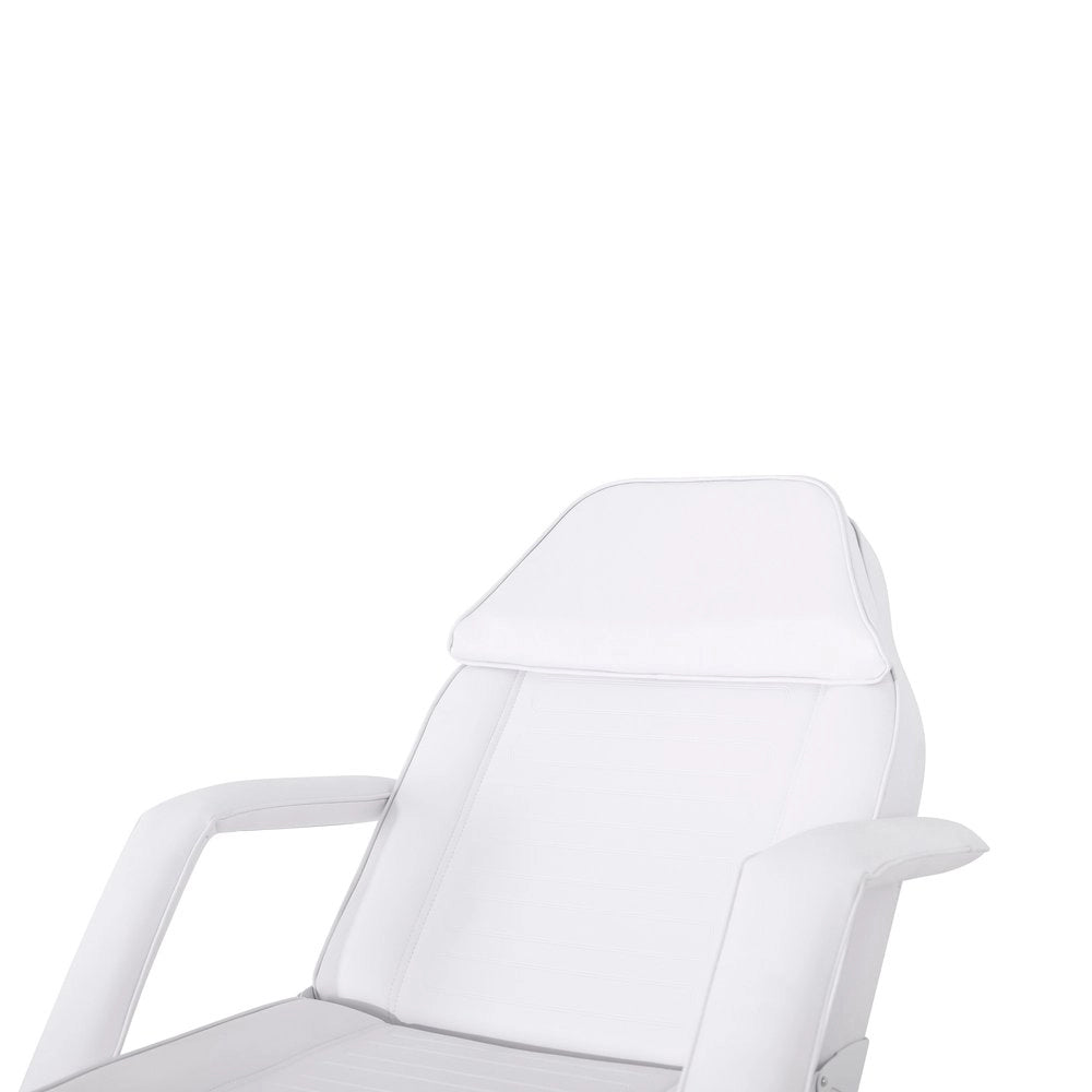 DOMIX – Esthetic chair, upholstered in PVC white color.