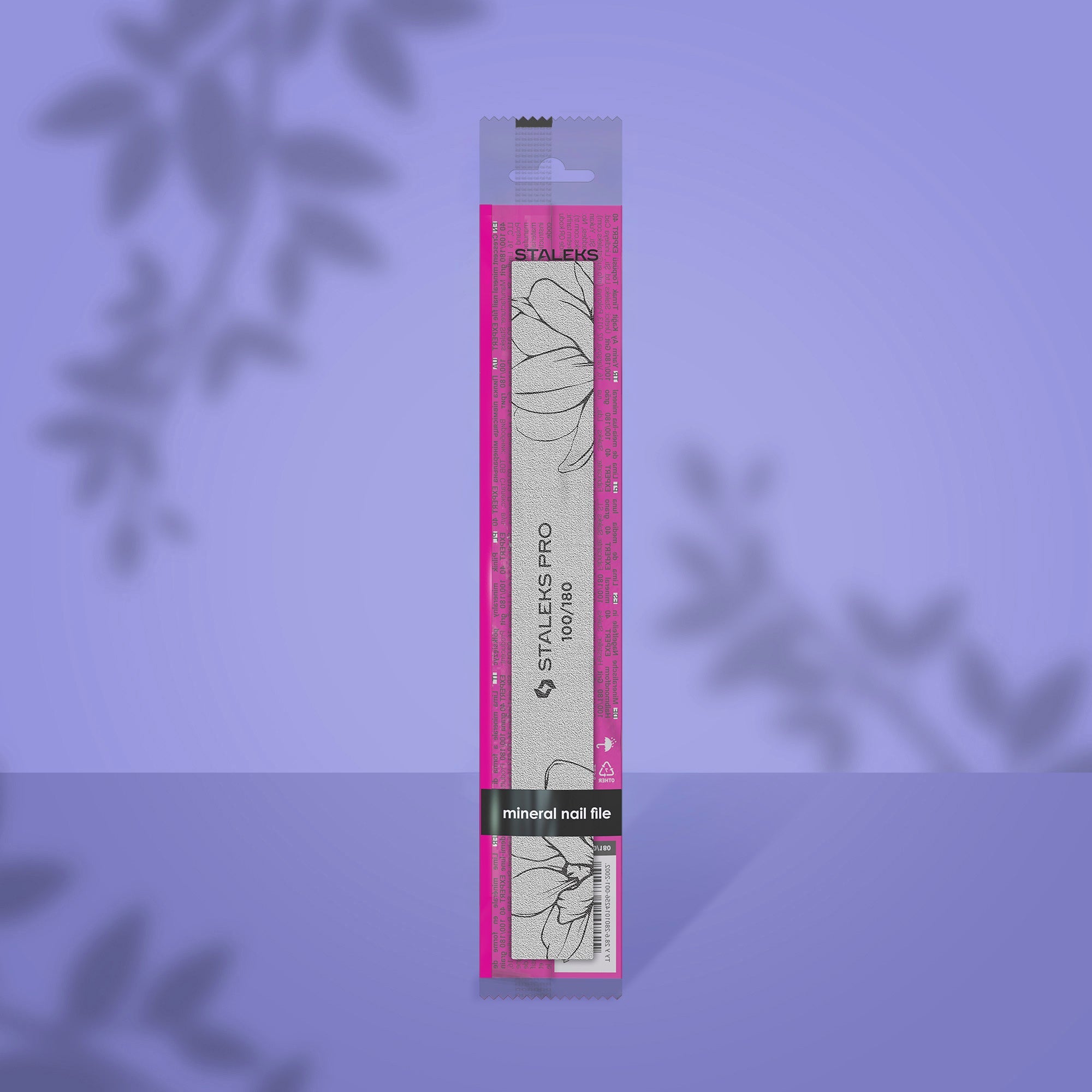 STALEKS EXPERT 20 Nagelfeile gerade Mineral 100/180er Körnung (1 St.)