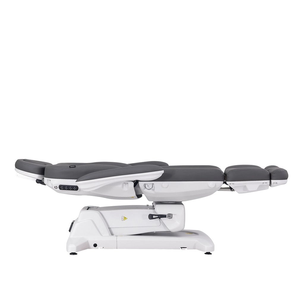 SIMUS – Electric aesthetic chair with 4 independent motors, upholstered in PU Gray color.