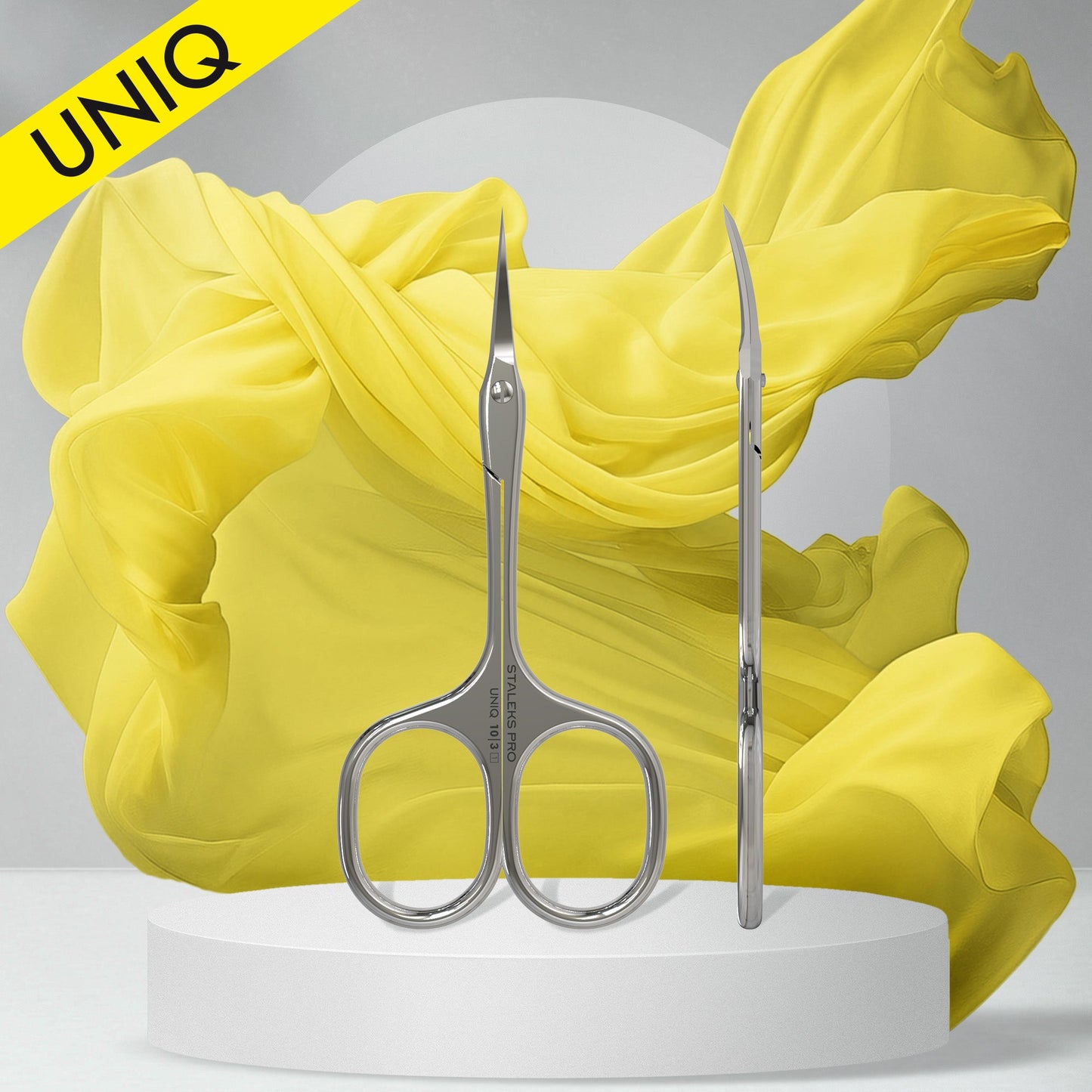 STALEKS UNIQ 10 TYPE 3 Ballerina Professional cuticle scissors