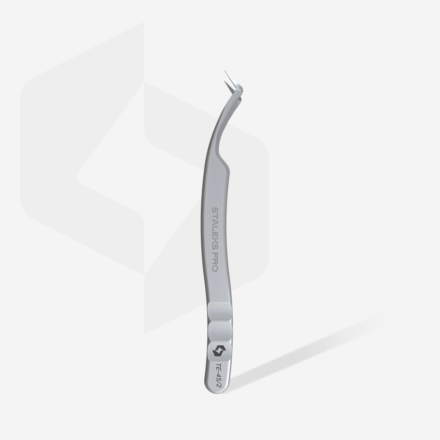 Staleks Skropstu pincete EXPERT 45 TYPE 2, L-veida, 40°