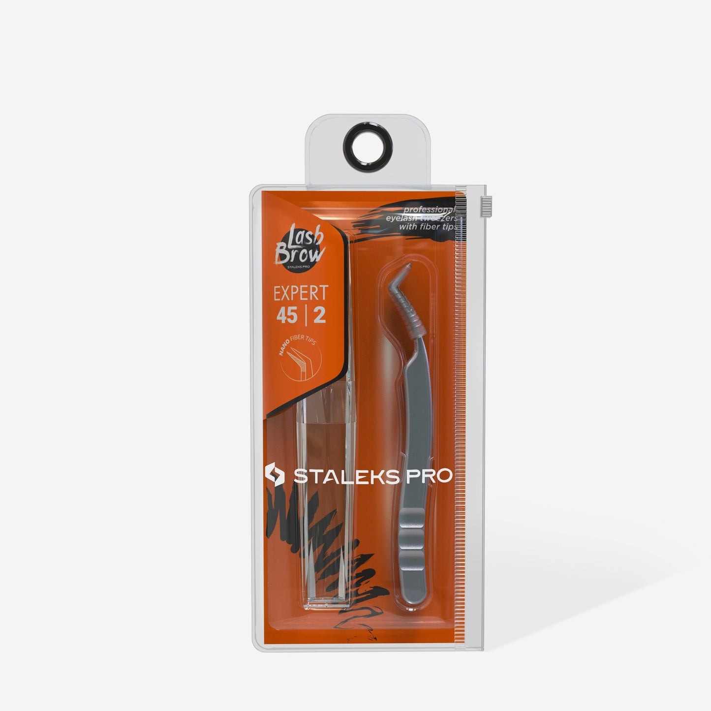 Staleks Skropstu pincete EXPERT 45 TYPE 2, L-veida, 40°