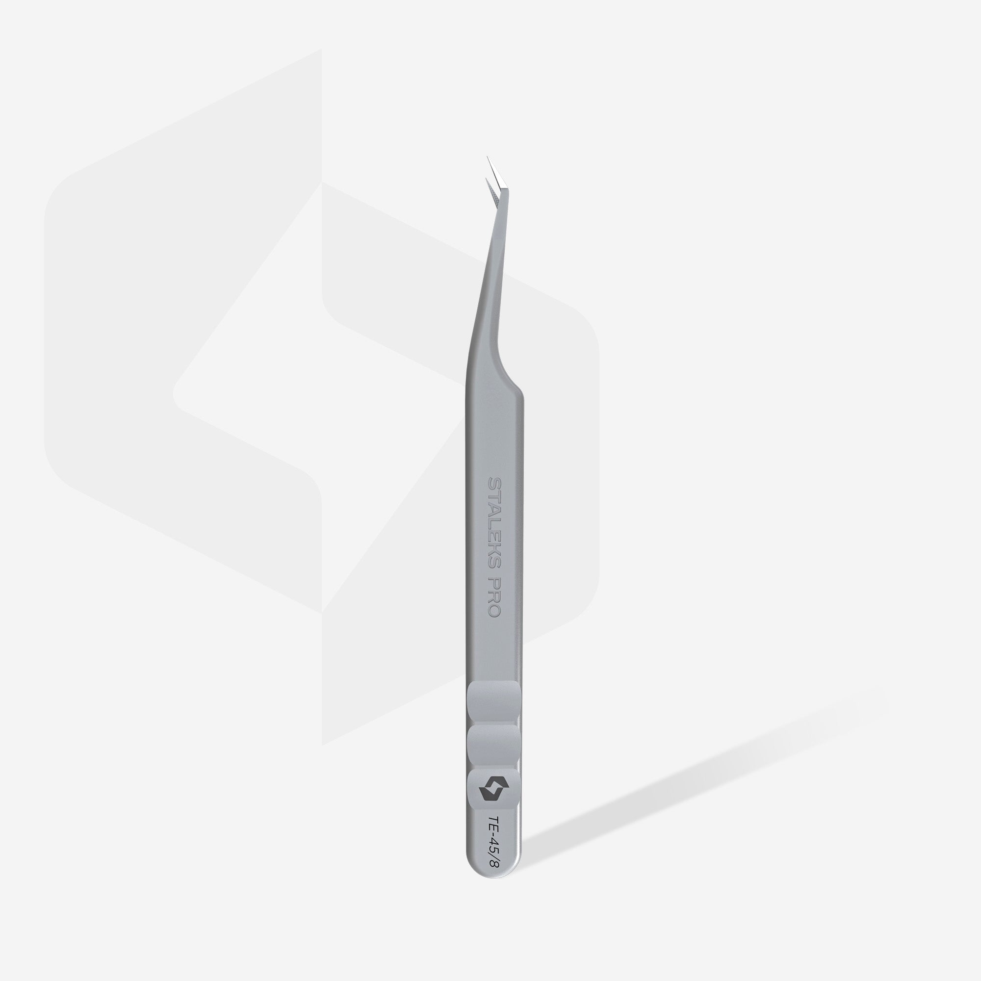 STALEKS Skropstu pincete EXPERT 45 TYPE 8, L-veida, mini