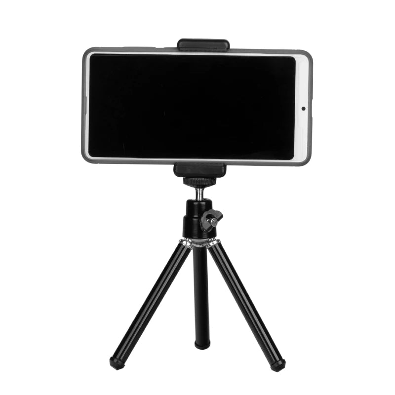 Lampe LED, mini anneau lumineux 6", with miroir and phone support