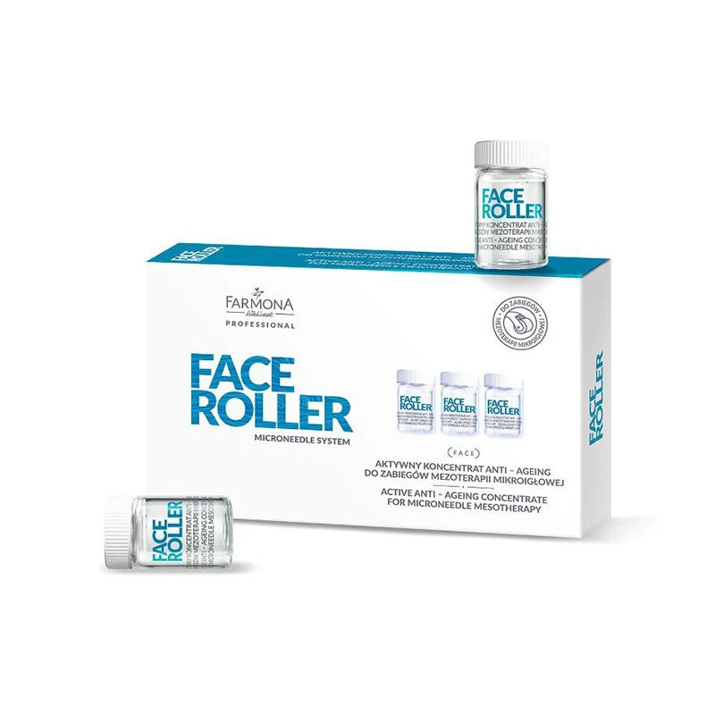 Farmona Face Roller Anti-Aging koncentratas mezoterapijos procedūroms, 5x5 ml