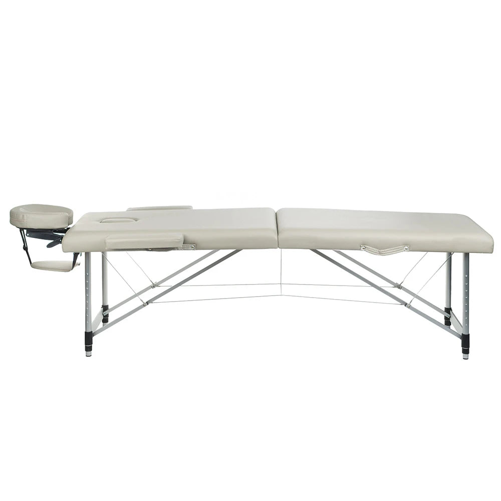 BeautySystem Klappbare Massageliege COMFORT 11, Grau