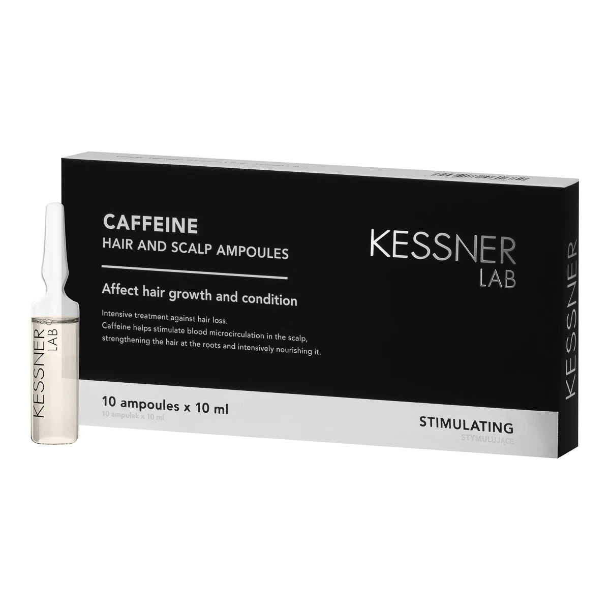 Kessner Lab Cafeïne haarverzorging en ampullen set